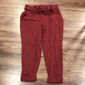 Anthropologie brand cotton pants